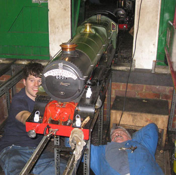 Repairing the seized King